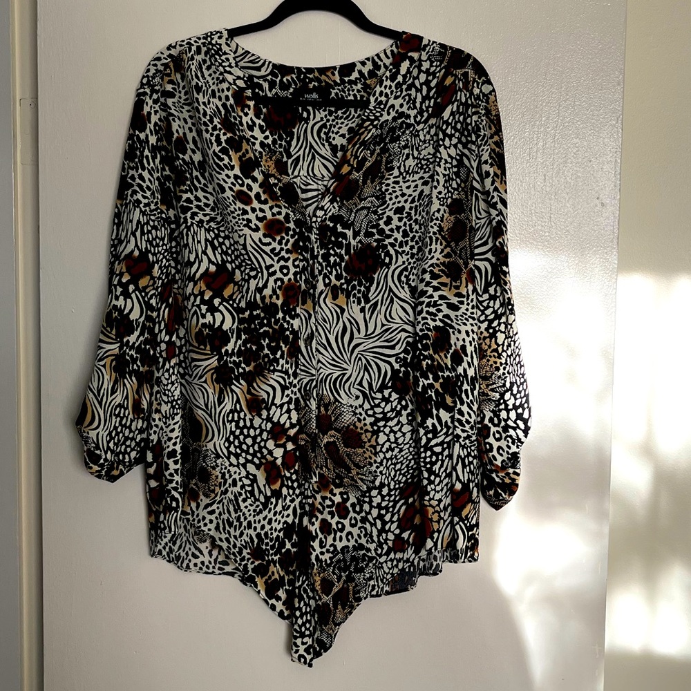 Long sleeve blouse